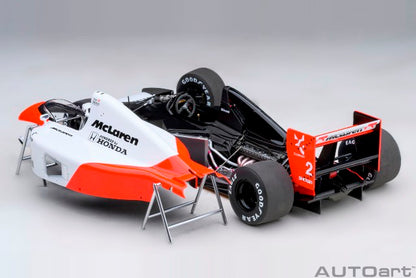 89151 AUTOart 1:18 McLaren Honda MP4/6 Japanese GP 1991 #2 Gerhard Berger With McLaren logo