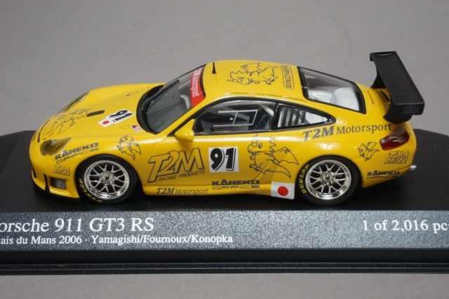 1:43 MINICHAMPS 400066981 Porsche 911 GT3 RS Le Mans 2006 #91