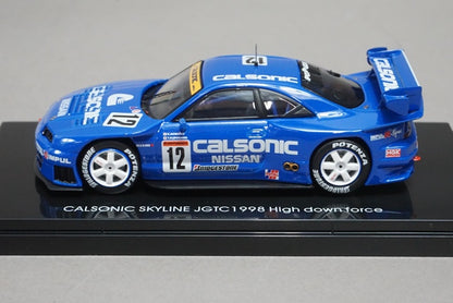 1:43 EBBRO 44252 CALSONIC Skyline JGTC 1998 High Down Force #12