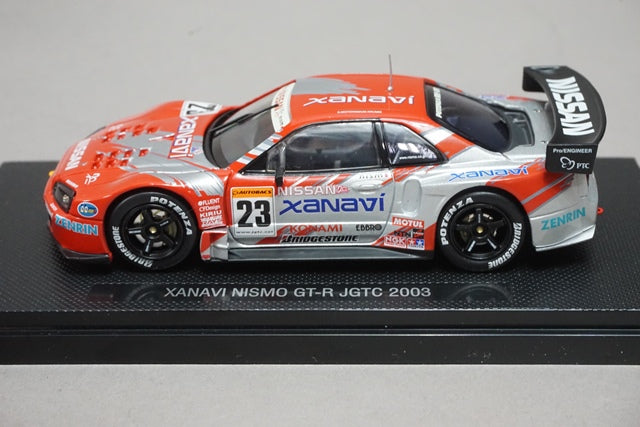 1:43 EBBRO P414 Xanavi NISMO GT-R JGTC 2003 #23