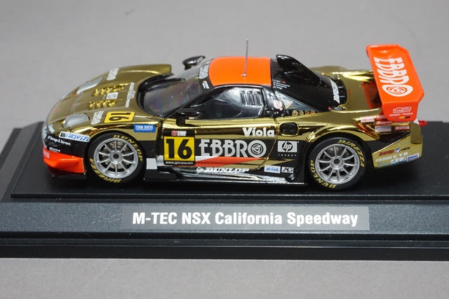 1:43 EBBRO 43670 Honda M-TEC NSX California SPEEDWAY #16