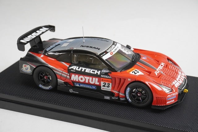 1:43 EBBRO 44315 MOTUL AUTECH GT-R Super GT 2010 SUZUKA Test #23 model car