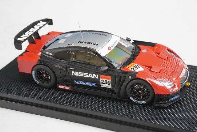 1:43 EBBRO 44316 Nissan GT-R Super GT 2010 SUZUKA Test #230 model car