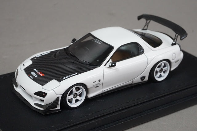 1:43 ignition model IG2187 FEED RX-7 (FD3S) White