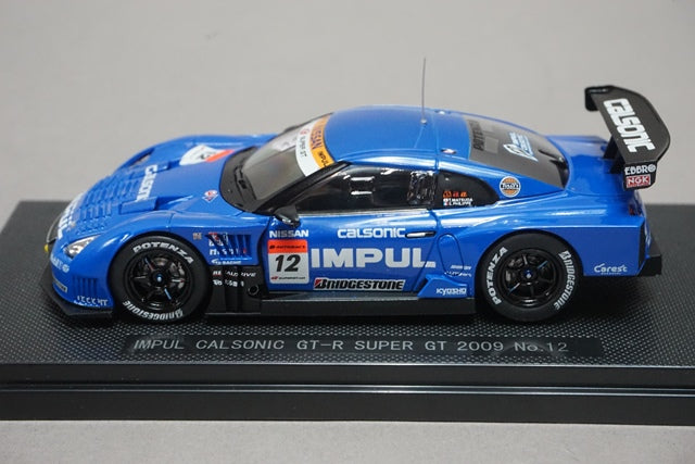 1:43 EBBRO 44173 Impul Calsonic GT-R Super GT 2009 #12