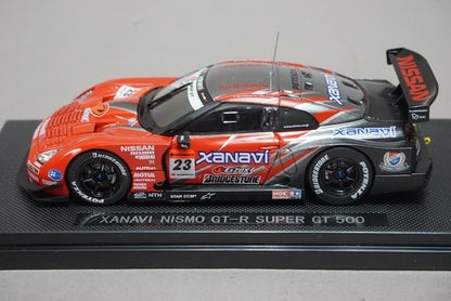 1:43 EBBRO 44044 Xanavi Nismo GT-R Super GT 500 #23