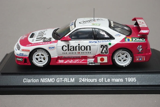 1:43 EBBRO 43358 Clarion NISMO GT-R LM 24h 1995 #23