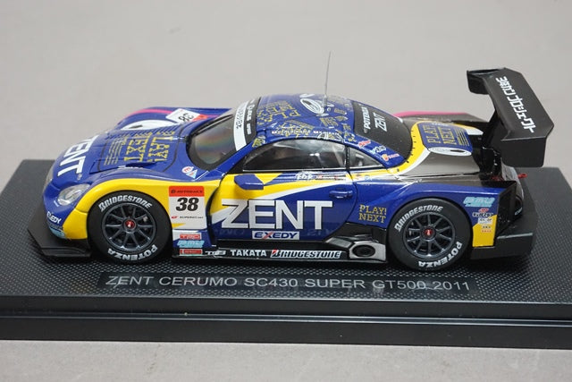 1:43 EBBRO 44554 Zent Selmo SC430 Super GT500 2011 #38