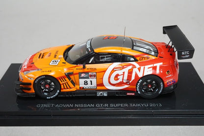 1:43 EBBRO 44987 GTNET Advan Nissan GT-R Super Taikyu #81