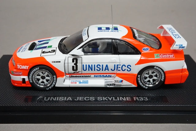 1:43 EBBRO 20676 Tomytec Tomica Unisia GEX Skyline R33 #3