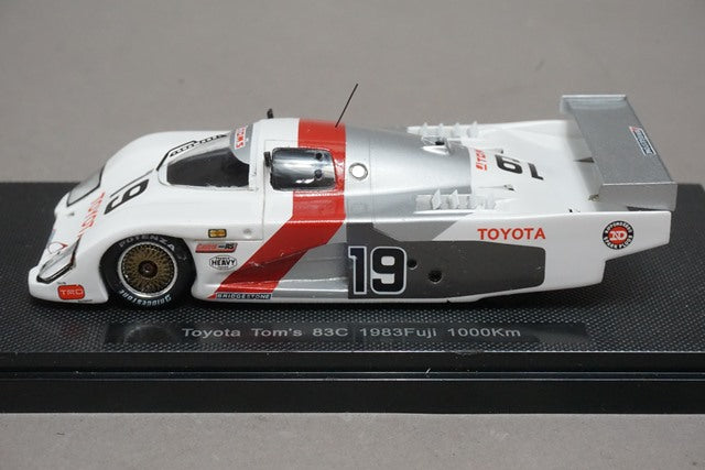 1:43 EBBRO 44478 Toyota TOM'S 83C Fuji 1000Km 1983 #19