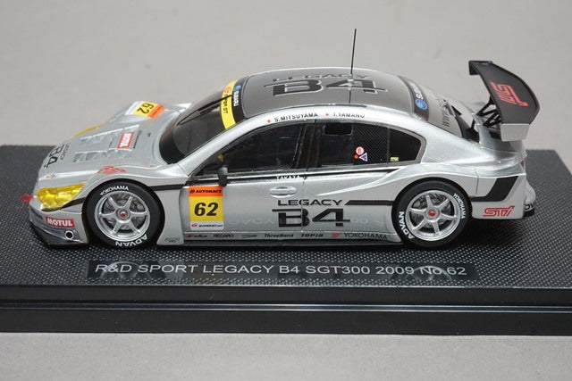 1:43 EBBRO 44301 R&D Sports Legacy B4 SGT300 2009 #62