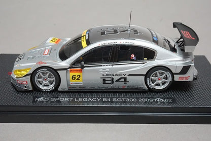 1:43 EBBRO 44301 R&D Sports Legacy B4 SGT300 2009 #62