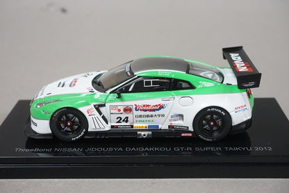 1:43 EBBRO 44838 ThreeBond NISSAN AUTOMOBILE TECHNICAL COLLEGE GT-R Super Taikyu 2012 #24