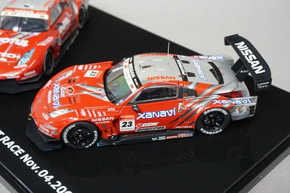 1:43 EBBRO 43983 Nissan Nismo Z Super GT500 Last Race 2007 #22 / #23