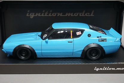 1:18 ignition model IG3219 LB-WORKS Kenmeri 2Dr Light Blue