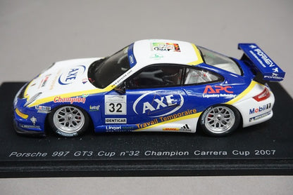 1:43 SPARK MX006 Porsche 997 GT3 Cup Champion Carrera Cup 2007 #32