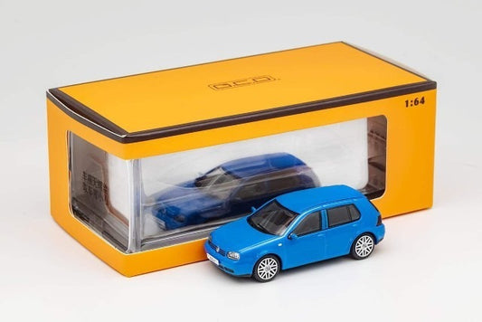 KS-031-223 GCD Gaincorp Products 1:64 VW Volks Wagen Golf MK4 Blue