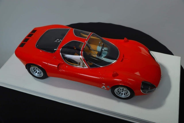 DM08001 DMH 1:8 Alfa Romeo Tipo 33 Stradale Early Model Red