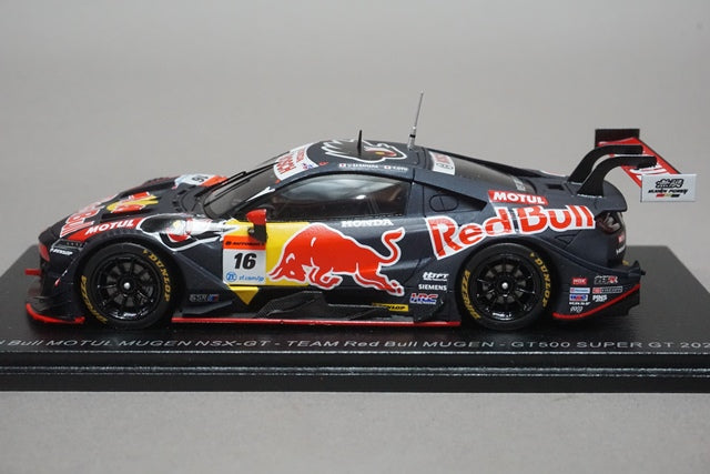 1:43 SPARK SGT025 Honda Red Bull MOTUL MUGEN NSX-GT GT500 Super GT 2022 #16