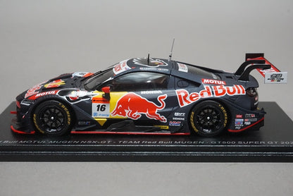 1:43 SPARK SGT025 Honda Red Bull MOTUL MUGEN NSX-GT GT500 Super GT 2022 #16