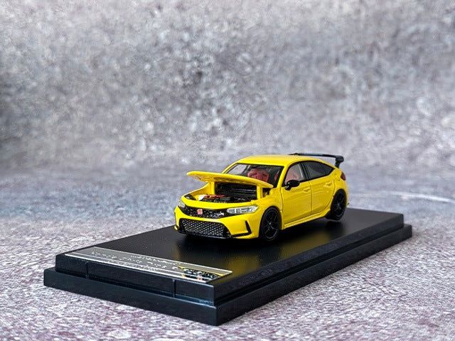 M85306 MOTORHELIX 1:64 Honda Civic Type R (FL5) Yellow