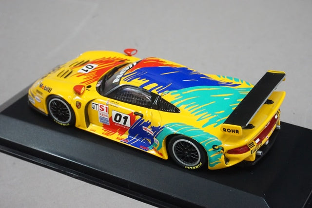 1:43 MINICHAMPS 430976601 Porsche 911 GT1 GTS-1 Champion 1999 #01