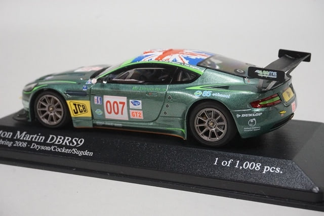 1:43 MINICHAMPS 400081307 Aston Martin DBRS9 12h Sebring 2008 #007