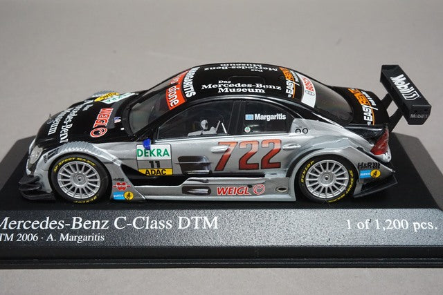 1:43 MINICHAMPS 400063581 Mercedes C-Class DTM 2006 #722