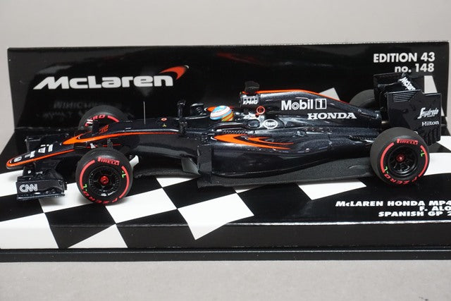 1:43 MINICHAMPS 537154314 Honda McLaren MP4-30 2015 #14