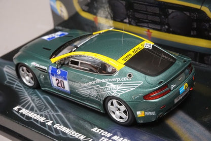 1:43 MINICHAMPS 437091320 Aston Martin V8 Vantage N24 24h Nurburgring 2009 #20