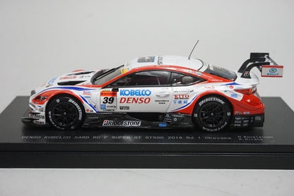 1:43 EBBRO 45388 LEXUS DENSO KOBELCO SARD RC F Super GT GT500 Okayama 2016 #39