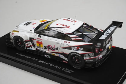 1:43 EBBRO 44926 Nissan S-Road NDDP GT-R Super GT300 2013 #3 model car