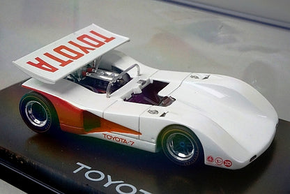 QMC-008 Q-MODEL 1:43 TOYOTA TOYOTA-7 1970 TURBO White/Red Minoru Kawai