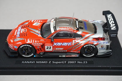 1:43 EBBRO 43913 Nissan XANAVI NISMO Z SUPER GT 2007 #23