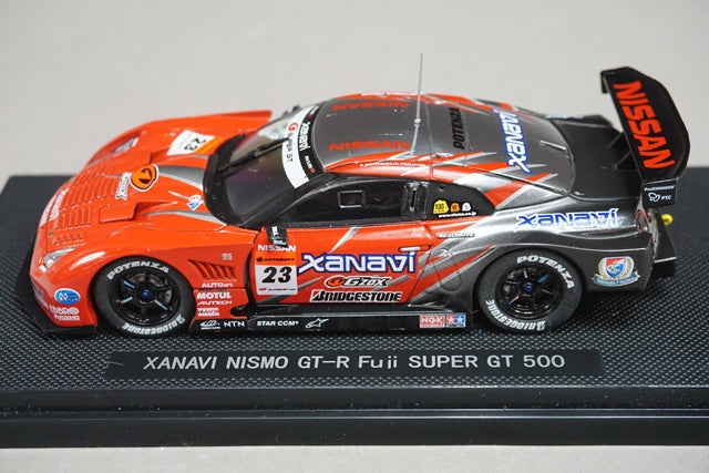 1:43 EBBRO 44127 Nissan XANAVI NISMO GT-R Fuji Super GT500 #23