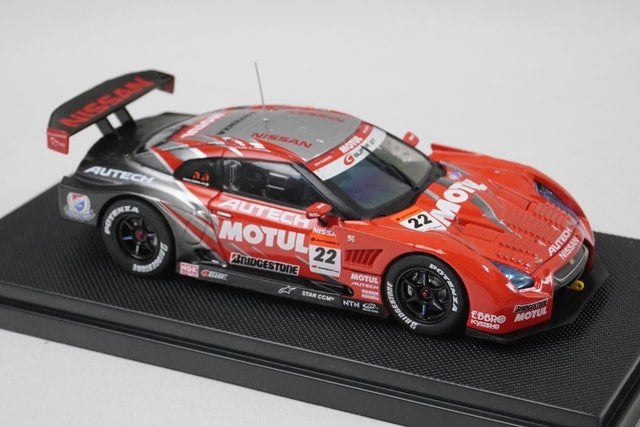 1:43 EBBRO 44128 Nissan MOTUL AUTECH GT-R Fuji Super GT500 #22 model car