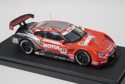 1:43 EBBRO 44128 Nissan MOTUL AUTECH GT-R Fuji Super GT500 #22 model car
