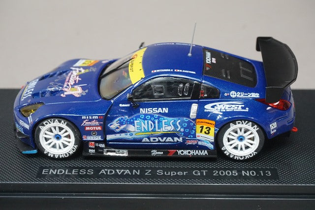 1:43 EBBRO 43702 Nissan Endless ADVAN Z SUPER GT 2005 #13