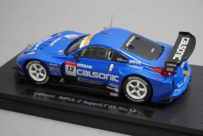 1:43 EBBRO 43689 Nissan CALSONIC IMPUL Z SUPER GT 2005 #12