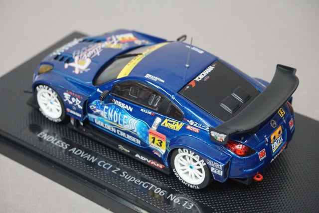 1:43 EBBRO 43814 Nissan Endless ADVAN CCI Z Super GT 2006 #13