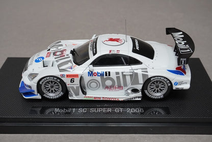 1:43 EBBRO 43805 Lexus Mobil 1 SC Super GT 2006 #6