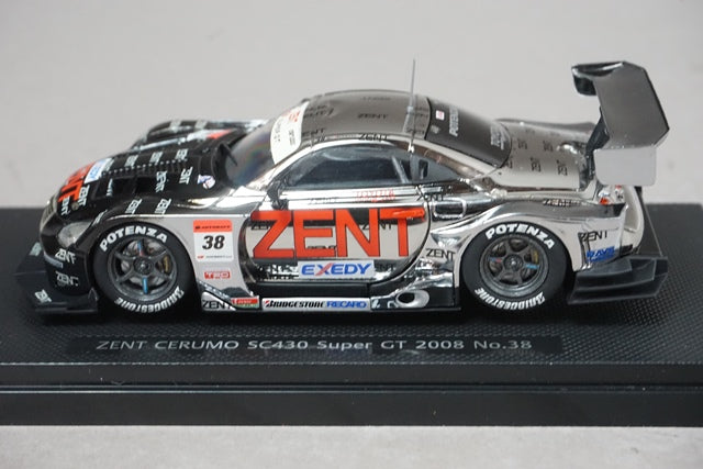 1:43 EBBRO 44055 Lexus ZENT SELMO SC430 Super GT 2008 #38