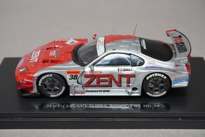 1:43 EBBRO 43695 Toyota ZENT CELMO Supra SUPER GT 2005 #38