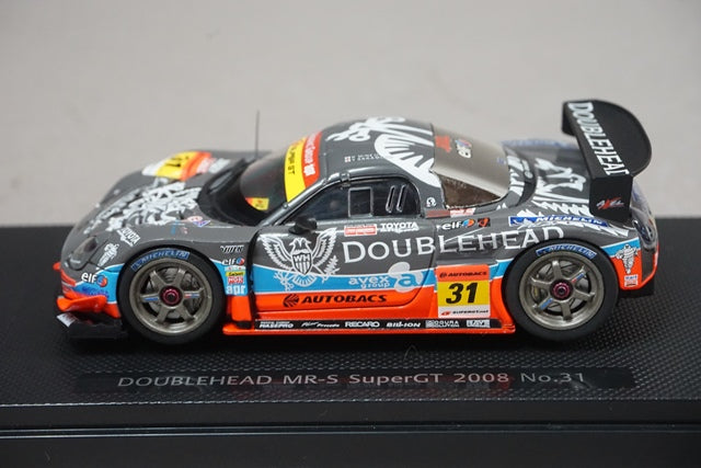 1:43 EBBRO 43981 Toyota DOUBLEHEAD avex apr MR-S Super GT 2008 #31