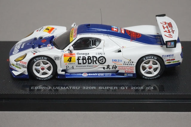 1:43 EBBRO 44061 Uematsu 320R Super GT 2008 #4