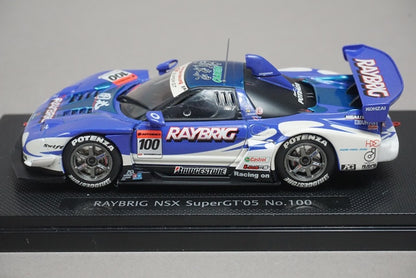 1:43 EBBRO 43691 Honda RAYBRIG NSX Super GT 2005 #100