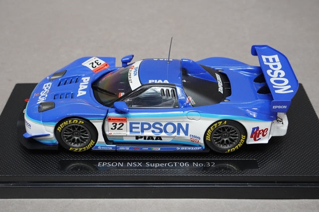 1:43 EBBRO 43801 Honda EPSON NSX Super GT 2006 #32