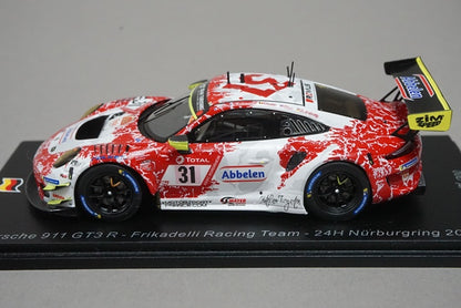 1:43 SPARK SG782 Porsche 911 GT3R Frikadelli Racing Team 24h Nurburgring #31