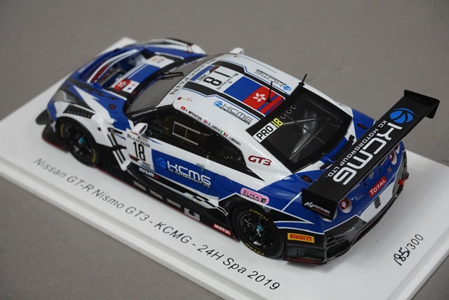 1:43 SPARK SB262 Nissan GT-R Nismo GT3 24h 2019 #18